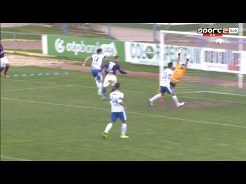 Simon András gólja a KTE-Phoenix Mecano - MTK Budapest mérkőzésen