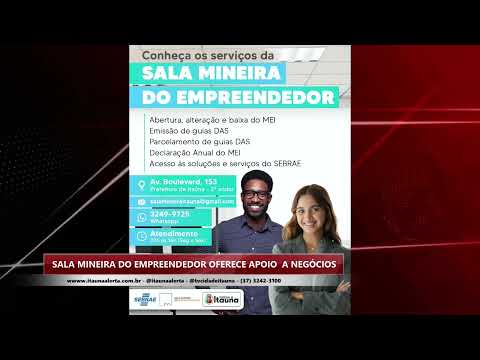Sala mineira do empreendedor oferece apoio completo a negócios em itaúna