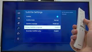 How to Enable Automatic Subtitles on Samsung The Frame - Subtitle Settings in Samsung Smart TV