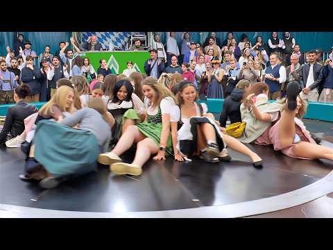 Fearless Girls Conquer the Devil's Wheel at Oktoberfest