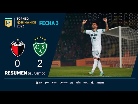 #TorneoBinance 2023 | Fecha 3 | resumen de Colón - Sarmiento