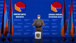 Брифинг представителя МО РА Арцруна Ованнисяна | Прямое включение