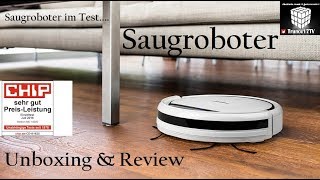 Saugroboter Medion  MD18500 Unboxing und Review im  Technic Check/Trance17TV