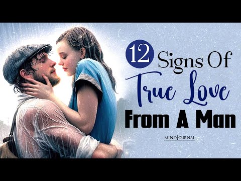 12 Signs Of True Love From a Man 💖🕺 | Is He The One? 💫❤️