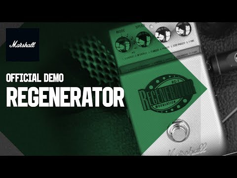 Marshall RG-1 Regenerator Pedal | Product Demo | Marshall