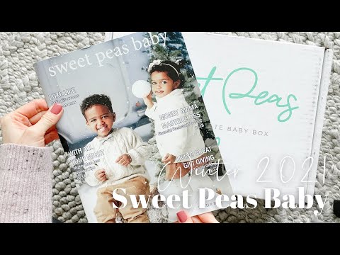 Sweet Peas Baby Unboxing Winter 2021