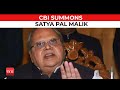 CBI Summons Satya Pal Malik For Questioning After His Controversial Interview