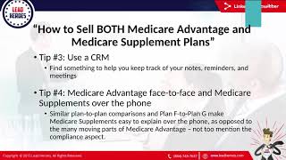 How to Sell Both Medicare Supplements and Medicare Advantage Plans with Jimmy Hobson : Ep_004