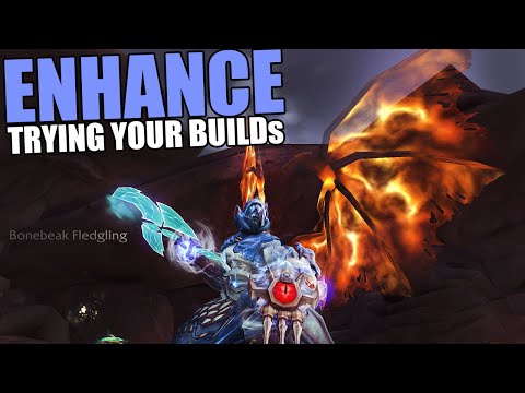✊8.3 ENHANCE BUILD TESTING - ENHANCEMENT SHAMAN PvP BG