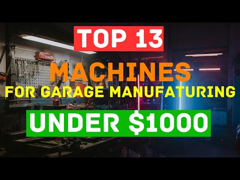 Top 13 small machine business ideas for home production under $1000