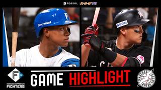 2026年9月15日 北海道日本ハム対千葉ロッテ 試合ハイライト