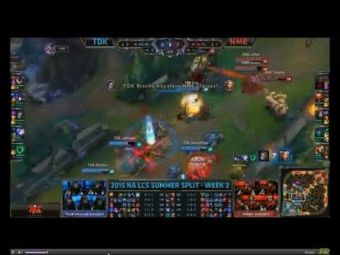 [League of Legends ] NME Bodydrop vs. TDK Kez [nice bard juke!]