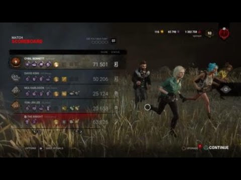 Dead by Daylight Cybil Bennett vs the Knight #dbd #gameplay #ps4 #cybilbennett #theknight