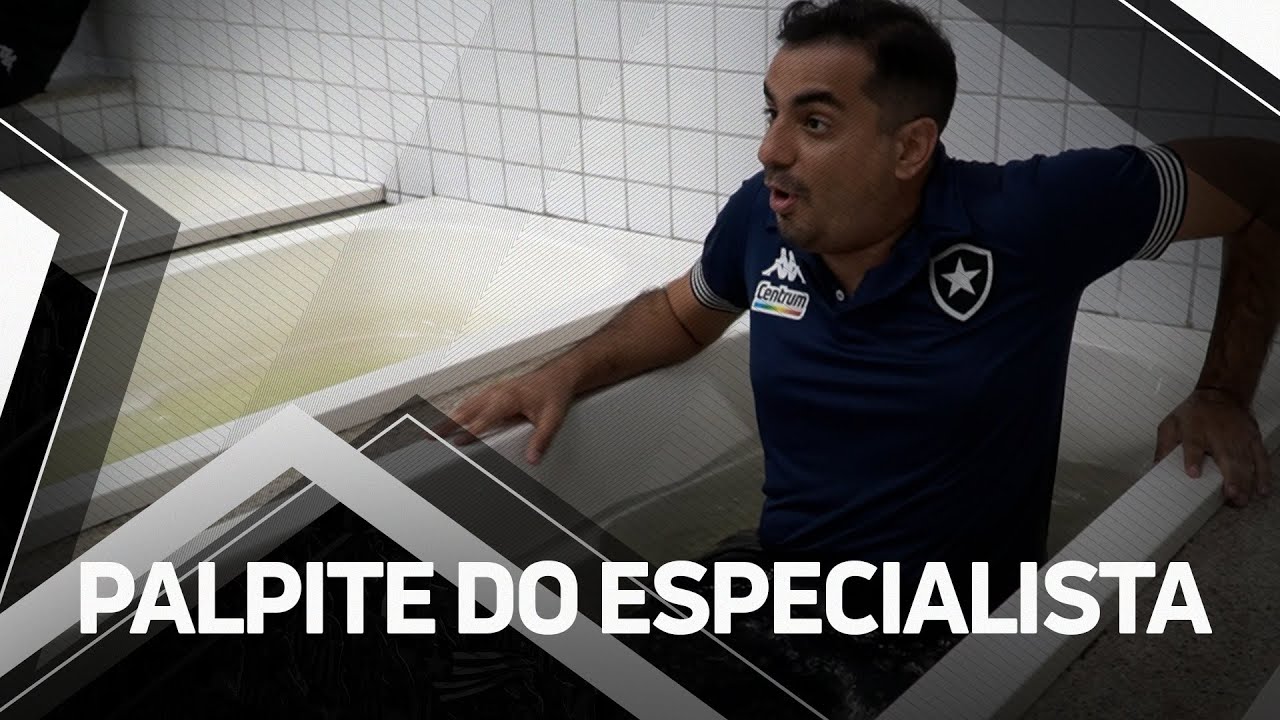 VÍDEO: Palpite do Especialista | Chay vence desafio no Botafogo e Jamal vai para a banheira de gelo VÍDEO: Palpite do Especialista | Chay vence desafio no Botafogo e Jamal vai para a banheira de gelo