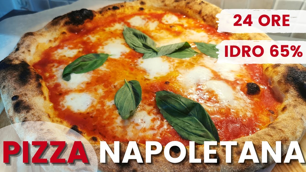 PIZZA NAPOLETANA | Impasto diretto | 24 ore di lievitazione | 65% di idratazione