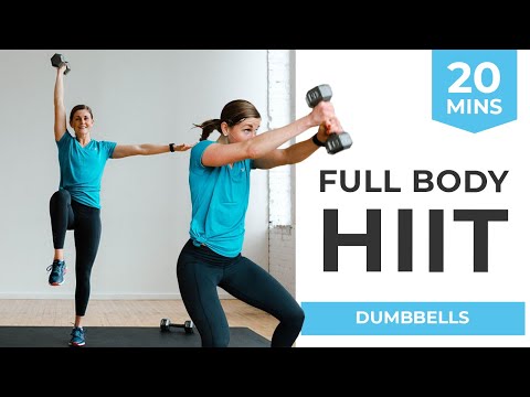 20-Minute Full Body HIIT Workout with Weights