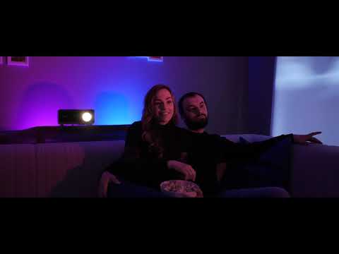 LED Projektorius Šilelis P-4 video