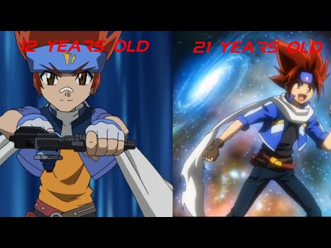 12 Years Old Gingka To 21 Years Old Gingka #shorts #beybladeedit