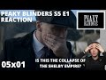 PEAKY BLINDERS S5 E1 BLACK TUESDAY REACTION 5x1 IS THIS THE COLLAPSE OF THE SHELBY EMPIRE?