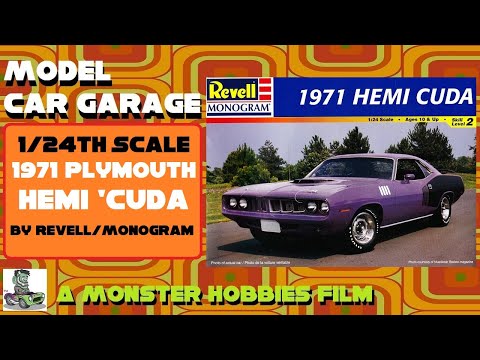 85-2943 Revell 1971 Plymouth Hemi Cuda Model Kit for sale online