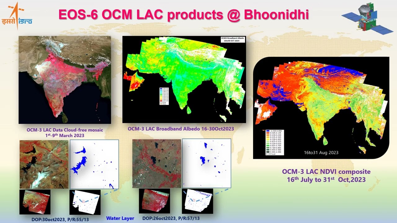 EOS-06/OceanSat-03 Completes One Year in Orbit | ISRO