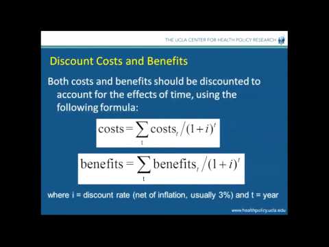 Intro to Economic Evaluation of Health Technology
