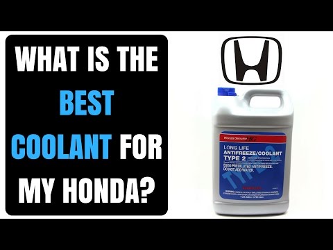 What is the best antifreeze coolant for my honda?