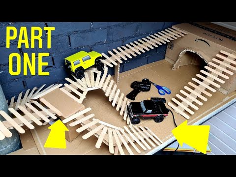 BUILDING AN INDOOR RC CRAWLER COURSE MICRO 1/24 PART 1