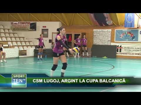 CSM LUGOJ, ARGINT LA CUPA  BALCANICA - 17 SEPTEMBRIE 2018
