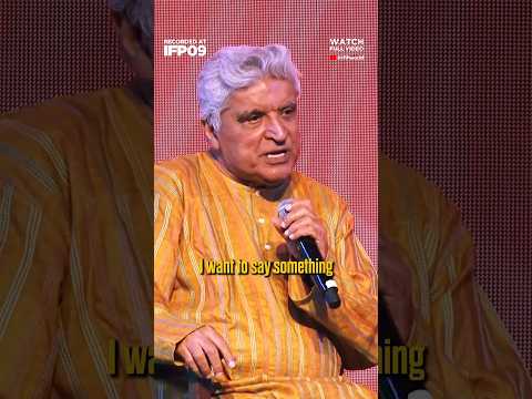 How to write a flop film? Learn from Javed Akhtar! #ifp #javedakhtar #shorts
