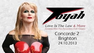 TOYAH BRIGHTON 24.10.2013 LOVE IS THE LAW AND MORE TOUR