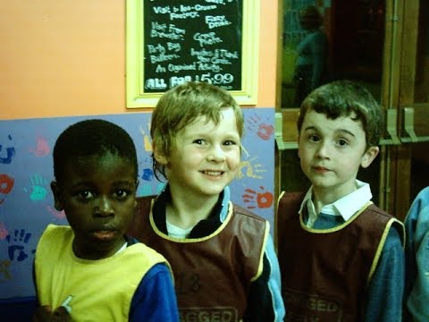 A picture of when James and Dominic were 7 and 6 years old