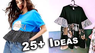 DIY: 25+ EASY Upcycled Tshirt Ideas That Look Like They Came From a Boutique