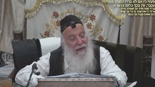 777הלכה יומית תנ"ג- דיני החיטים וטחינתם למצות (סעיף ג'-ה') הרב בניהו שמואלי