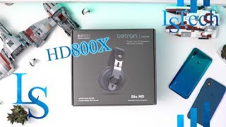 Betron HD800 Bluetooth Over Ear Headphones, Wireless, High Performance Bass Driven Stereo Sound