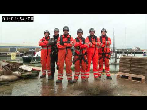 Salvage of 100 tonne fishing boat - Blackpool Salvage