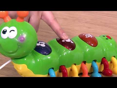 PLAYGO INFANT&amp;TODDLER Linksmasis vikšriukas su garsais, 2222 video