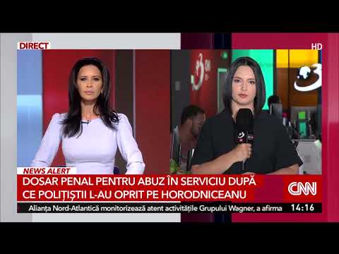 Dosar penal pentru abuz în serviciu, după ce poliţiştii l-au tras pe dreapta pe Daniel Horodniceanu
