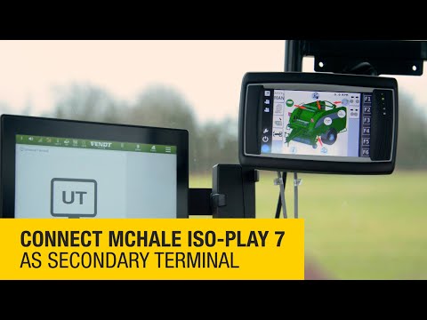 Connect McHale ISO-PLAY 7 as secondary terminal.