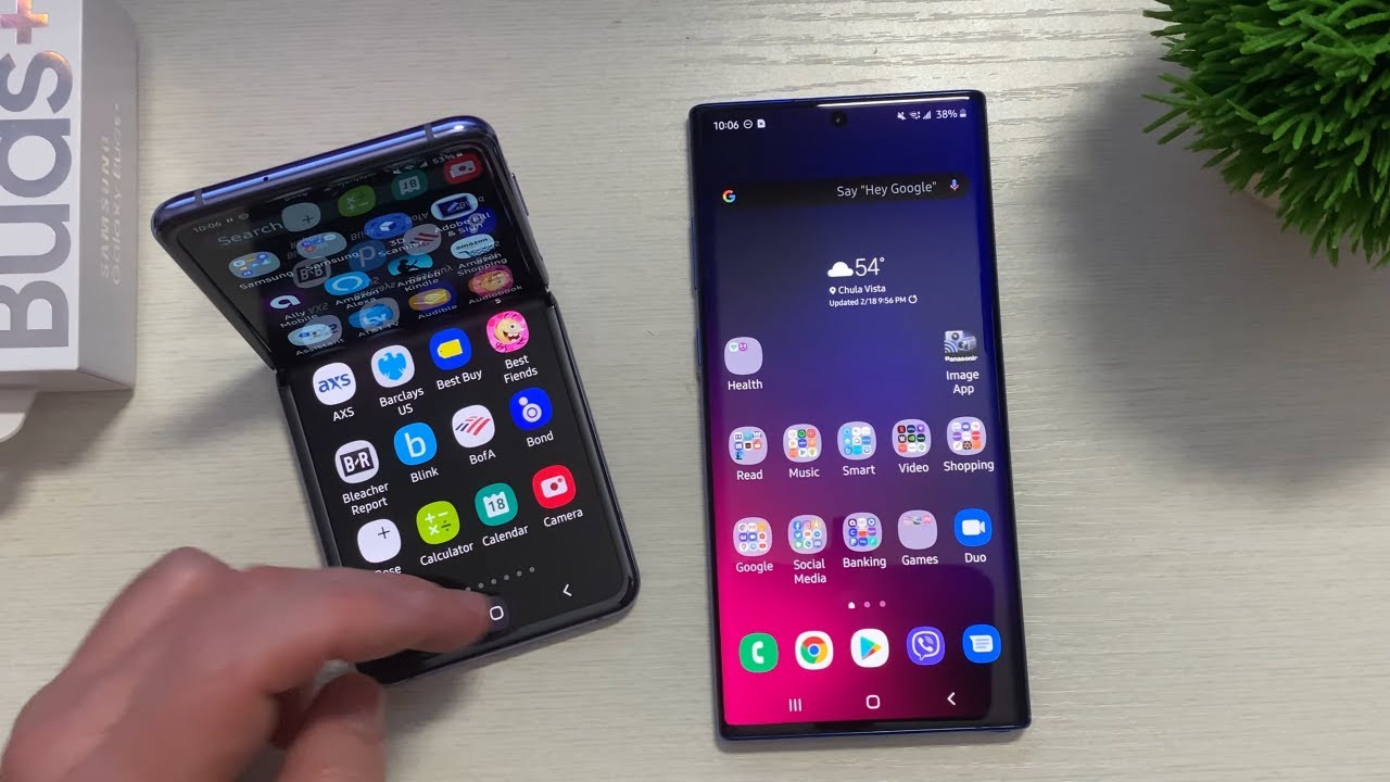 Samsung Galaxy Note 10+ vs Samsung Galaxy Z Flip