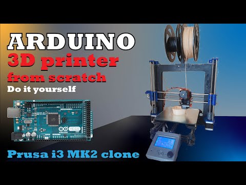Arduino 3D printer from scratch | DIY Prusa i3 MK2