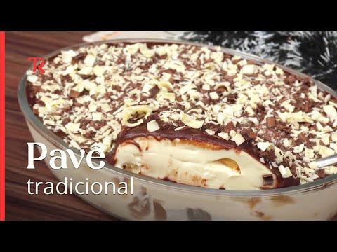 Faça essa receita de pavê com biscoito champagne para o seu Natal!