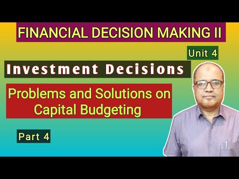 Financial Decision Making II I Decision Analysis I Unit 1 I Part 1 I Hasham Ali Khan I