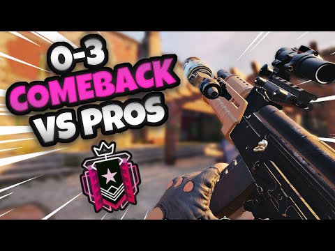 0-3 Comeback Vs Pros in Champion Ranked | Villa Full Game