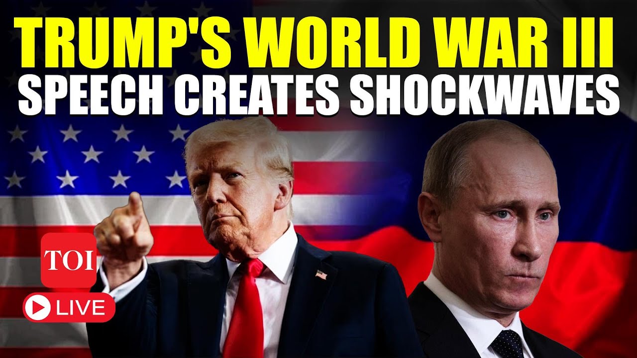 LIVE | Trump's Surprise World War III Speech After Putin's Nuclear Order | Watch