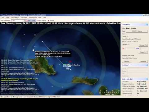 COMMAND Episode 1 Part 2 Submarine Tutorial - Command: Modern Air/Naval Operations
