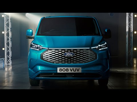 Ford E-Transit Custom 2023|フォードの次期電気自動車バン、航続距離は236マイル詳細動画つき