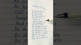 Download lagu #lyrics |Everything at Once|~|Lenka|.      #tranding #shorts #subscribe mp3