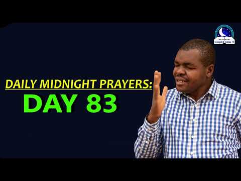 Day 83: Daily Midnight Prayers  -  With Bible Verses - Evangelist Joshua