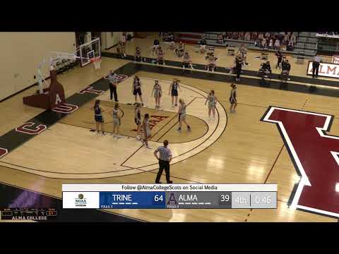 Alma College Women's Basketball vs. Trine University